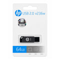 Pendrive USB 2.0 Hp v236w Metálico