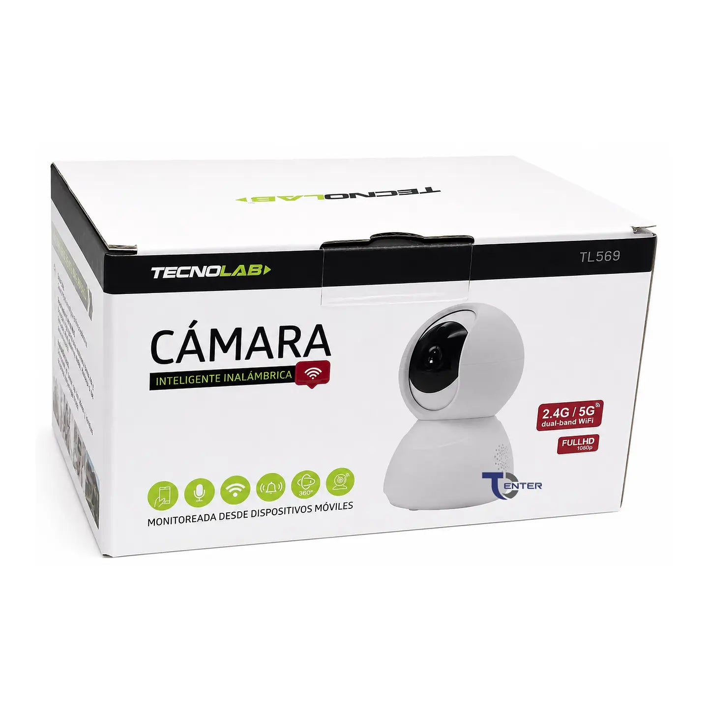 Camara Seguridad IP Tecnolab TL569 inalámbrica Wifi